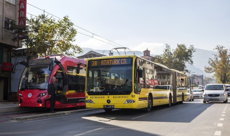 Bursada bayram boyunca ulaşım ücretsiz