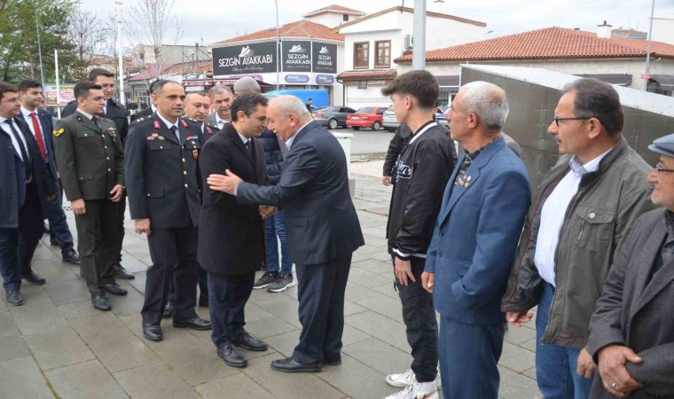 Ereğlide protokol üyeleri bayramlaştı