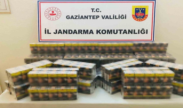 Gaziantepte 1,5 milyon TL değerinde kaçak sigara ve çay ele geçirildi