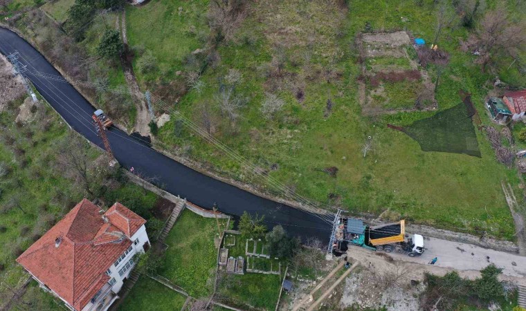 Sakin Şehir Perşembede sıcak asfalt çalışması