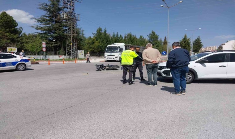 Tavşanlıda trafik kazası: 1 yaralı