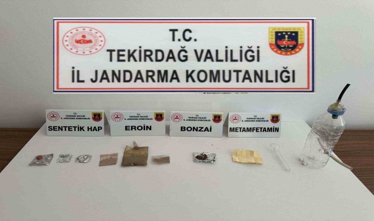 Tekirdağda 15 kişi uyuşturucudan yakalandı