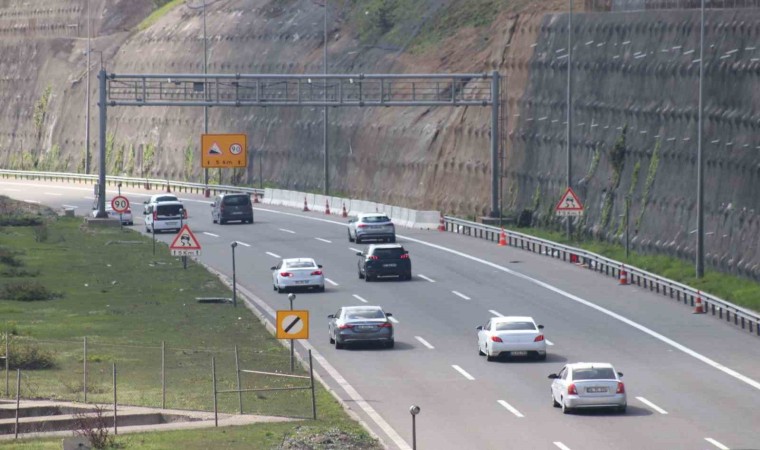 TEMin Bolu geçişinde akıcı yoğunluk