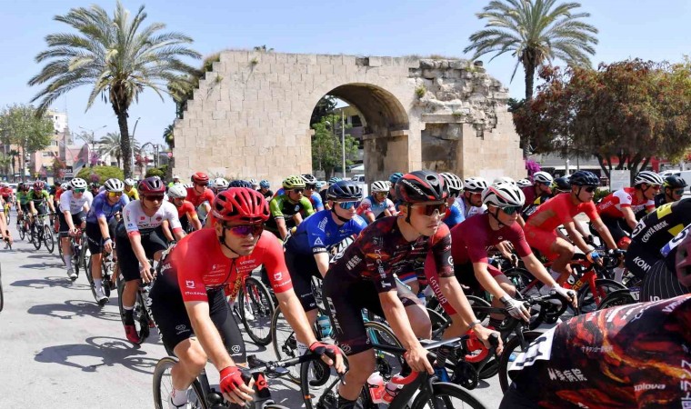 Tour of Mersin Uluslararası Bisiklet Turunun üçüncü etabı tamamlandı