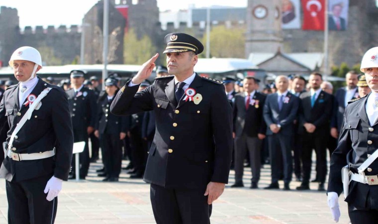 Türk Polis Teşkilatının 179. yaşı Kayseride kutlanıyor