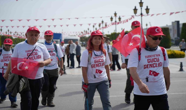 86 kilometrelik Ulusal Kurtuluş Mücadelesi Anma Yürüyüşü başladı