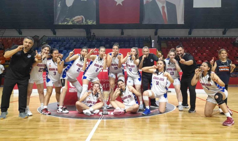 Adana Büyükşehir Belediyesi U16 Kız Basketbol Takımı Türkiye Şampiyonu oldu