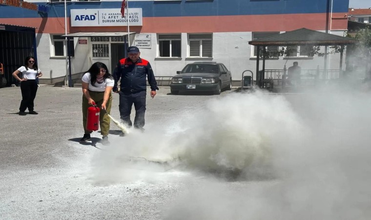 AFAD gönüllüleri eğitimlerini tamamladı