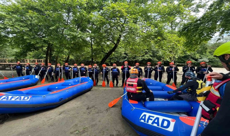 AFADta 31 personele su üstü eğitimi