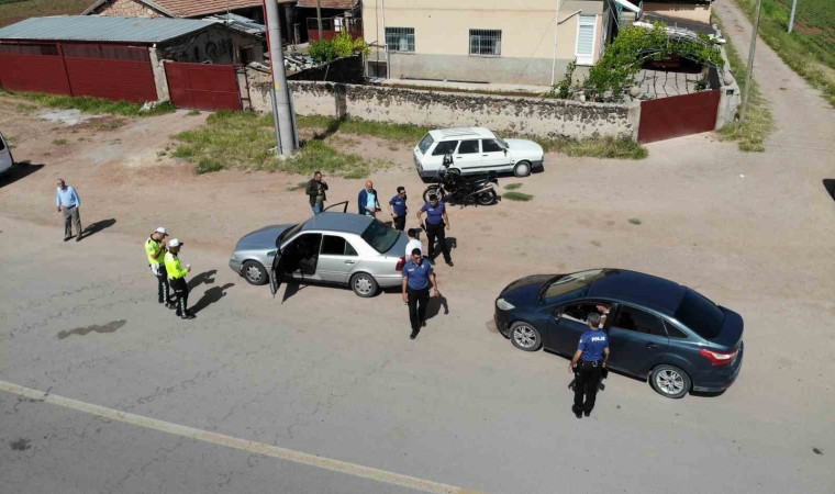 Aksaray polisi şok uygulamalarla denetimde