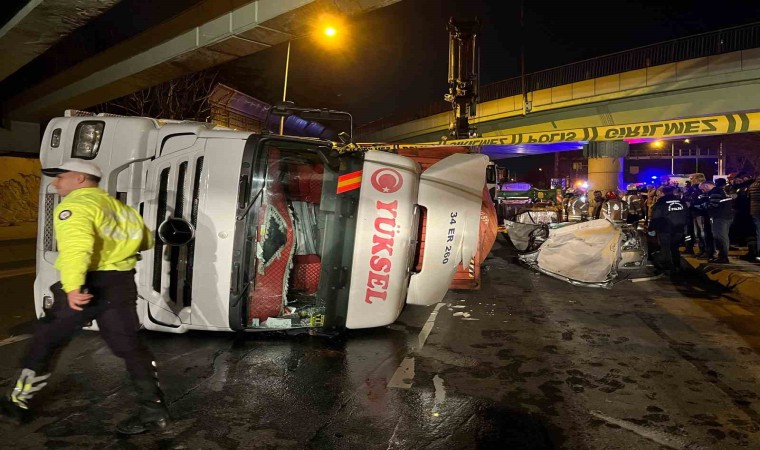 Bakırköyde 4 kişinin hayatını kaybettiği tır kazasına ilişkin iddianame hazırlandı