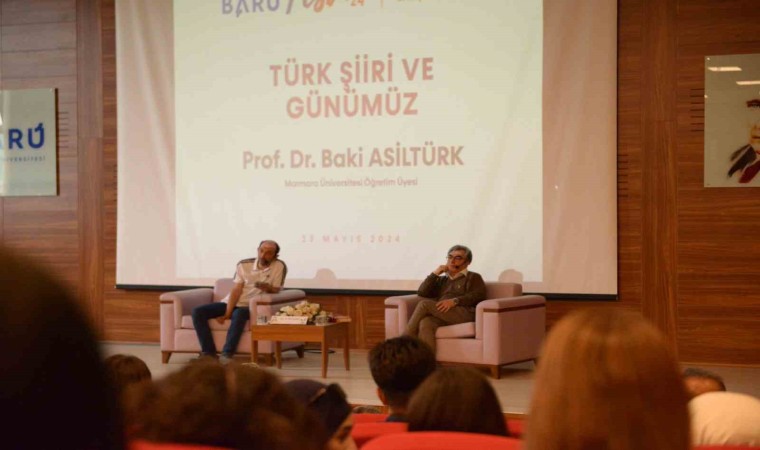 BARÜde Türk şiirinin dünü ve bugünü konuşuldu