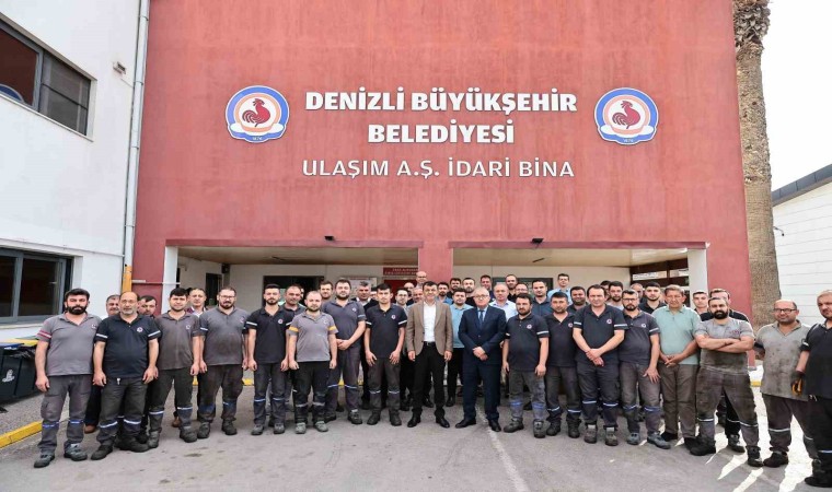 Başkan Çavuşoğlundan Ulaşım AŞye ziyaret