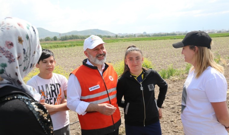 Başkan Çolakbayrakdar, “Kocasinan, şehrin merkezinde tarımsal üretimle Türkiyeye model olduk”