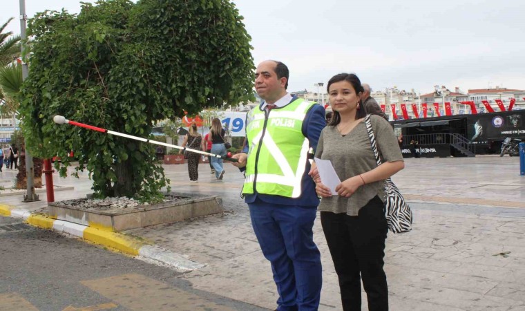 Başkan Özenin beyaz baston çağrısı yanıtsız kalmadı