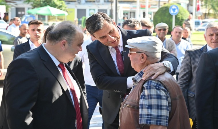 Başkan Zeyrekten Gölmarmara ziyareti