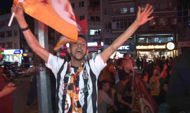 Beşiktaşlı taraftar Galatasarayın şampiyonluğunu böyle kutladı