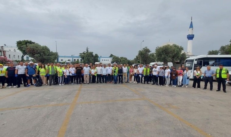 Bodrumu cadde, sokak gezerek temizlediler