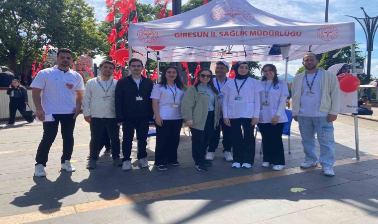 Giresunda vatandaşlar organ bağışı konusunda bilgilendirildi