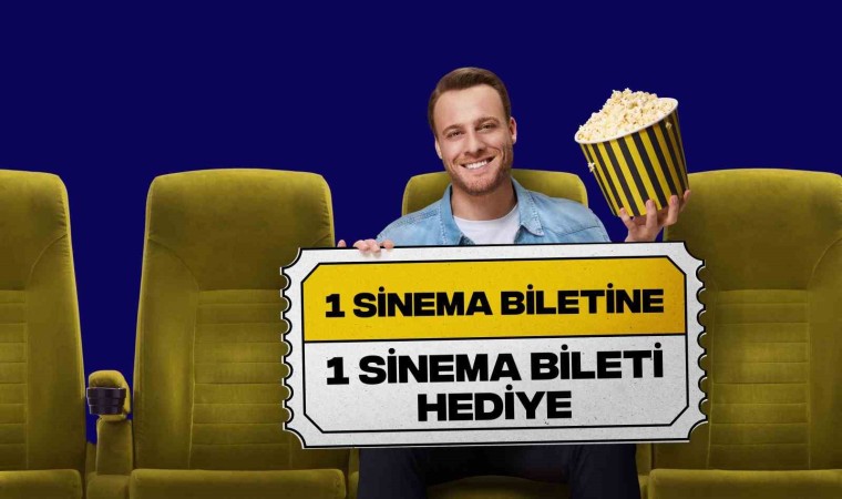 GNÇ, 1 sinema biletine 1 sinema bileti hediye uygulamasını hayata geçiriyor