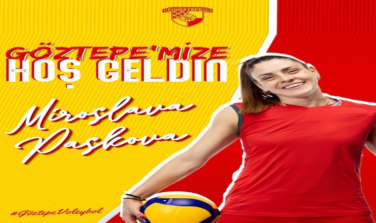 Göztepe Voleybola Bulgar smaçör