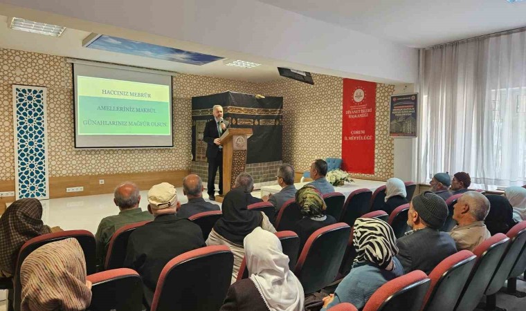 Hacı adaylarına uygulamalı hazırlık kursu düzenlendi