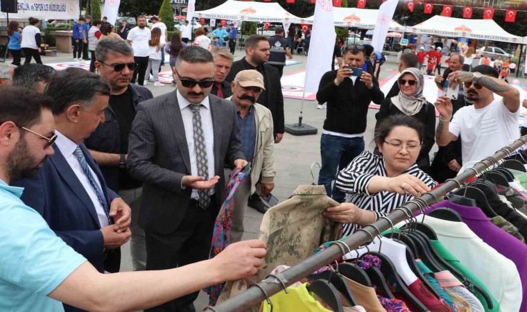 Havzada ürün tanıtım fuarına yoğun ilgi