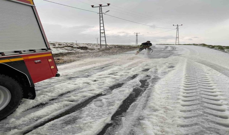 Iğdırda sağanak sonucu taşkınlar ve sel meydana geldi