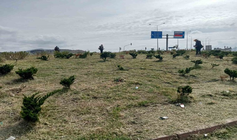 Kayserinin dört bir yanında bahar temizliği