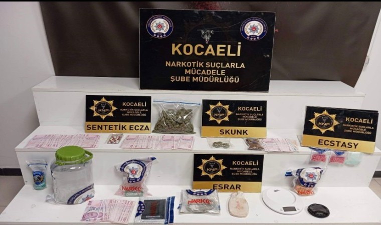 Kocaelide uyuşturucu operasyonu: 2 tutuklama