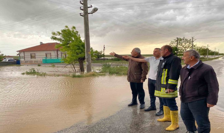 Kuluda şiddetli yağmur ve dolu yağışı