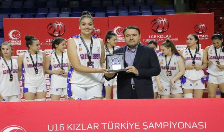 Kütahyadaki Basketbol U16 Kızlar Basketbol Türkiye Şampiyonası sona erdi