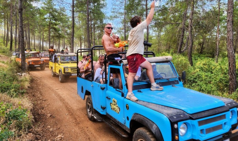 Marmariste kolluk kuvvetlerinden Jeep safarilere sıkı denetim