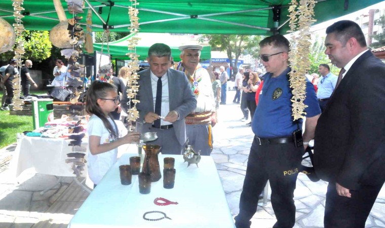 Menteşe Cumhuriyet Ortaokulunun Dersimiz Muğla projesi sergilendi