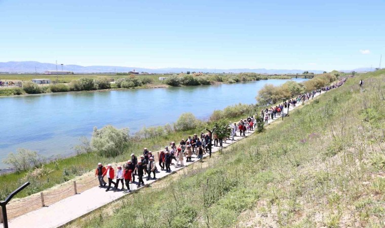 Muşta düzenlenen gençlik yürüyüşüne 1071 genç katıldı