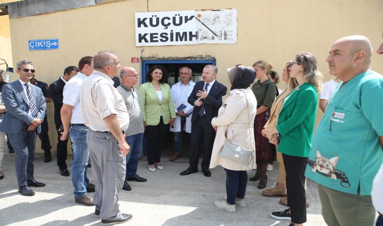 Nilüferde Kurban Bayramı hazırlıkları incelendi