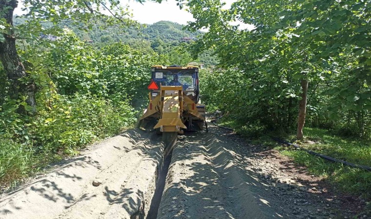 Orduda içme suyu hattı yenileme çalışmaları sürüyor