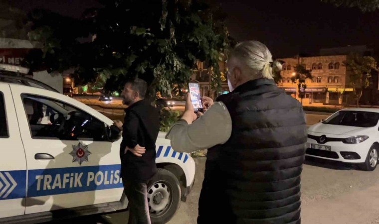 (Özel) Polisin sabır sınavı kamerada