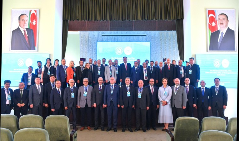 Rektör Erdal Türk Devletleri Teşkilatı TÜRKÜNİB Genel Kurul Toplantısına katıldı