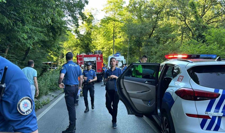 Sarıyerde virajı alamayan araç kaza yaptı: Muhtar öldü