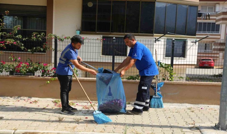 Selçuk ile Büyükşehir el ele verdi sokaklar pırıl pırıl oldu