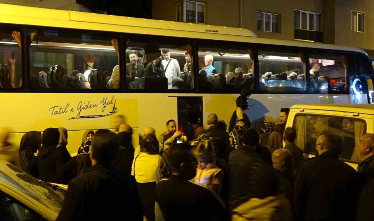 Tavşanlıdan ikinci hacı kafilesi dualarla uğurlandı