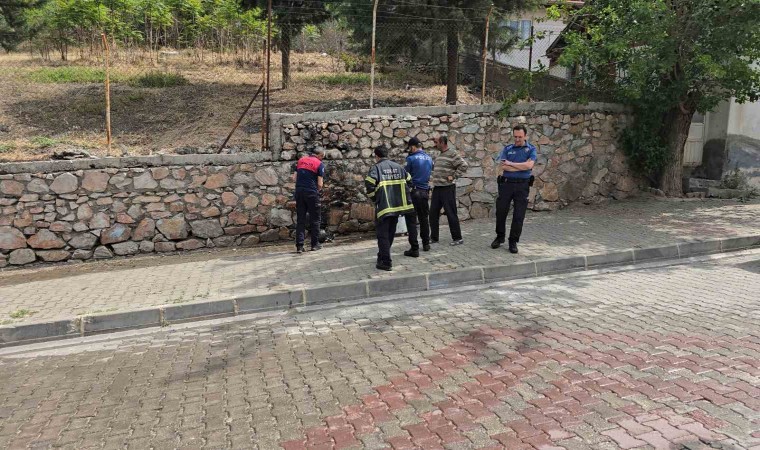 Tokatta çay içmek için yaktığı mutfak tüpü alev aldı