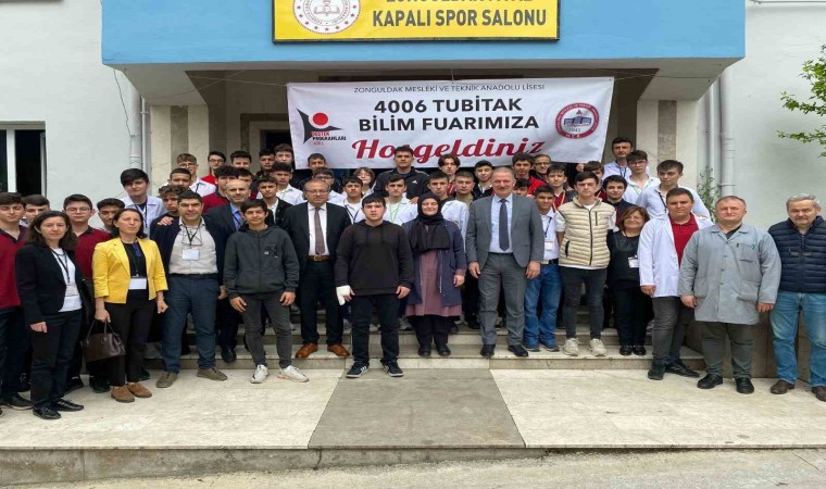 Zonguldak Mesleki ve Teknik Anadolu Lisesinde TÜBİTAK 4006 Bilim Fuarı