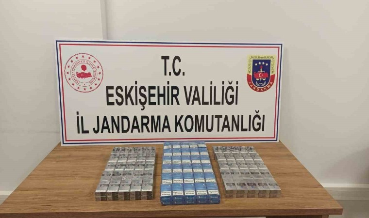 160 paket kaçak sigara ele geçirildi