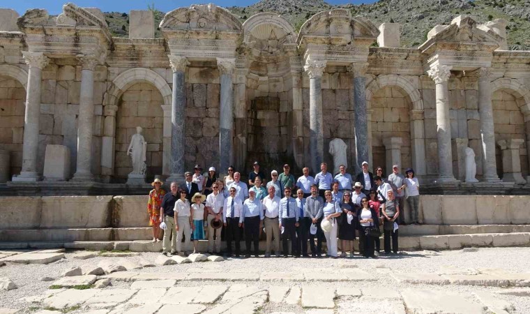 AB büyükelçileri Sagalassos Antik Kentinde bir araya geldi