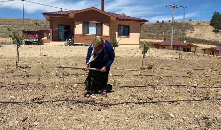 Adıyamanda teslim edilen köy evleri yuva oluyor