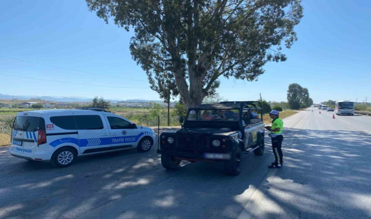 Alanya ve Manavgatta safari araçları denetlendi