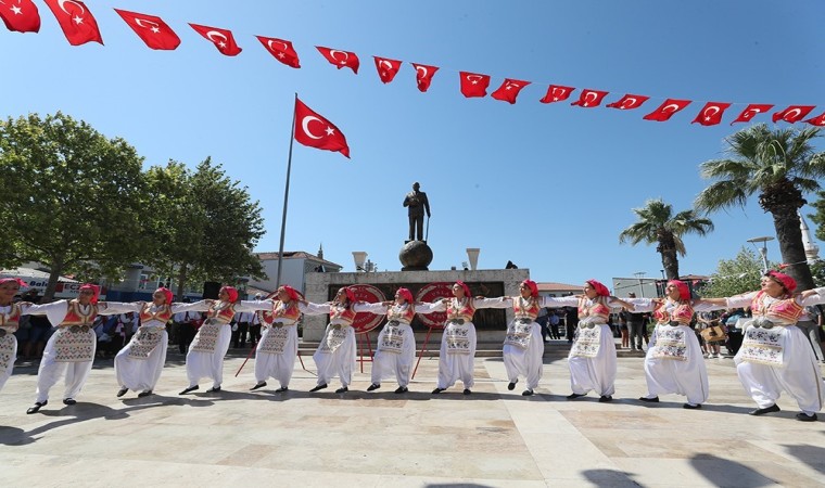 Atatürkün Urlaya gelişinin yıl dönümü coşkuyla kutlandı