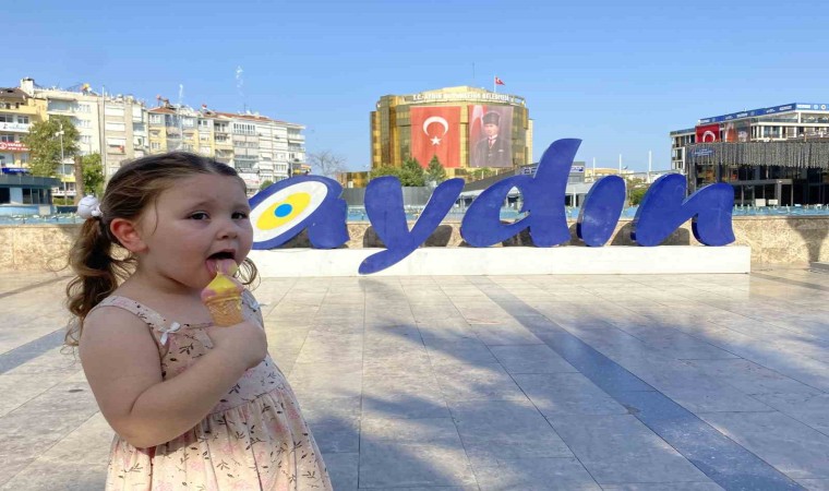 Aydında kavurucu sıcaklar bunalttı